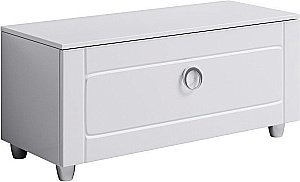 Нижняя тумба Aqwella Infinity 100 Inf.03.10 белая для ванной в интернет-магазине сантехники Sanbest