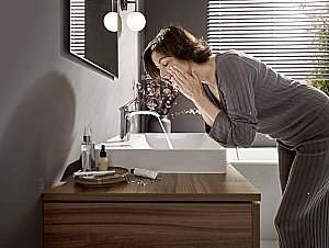 Смеситель для раковины Hansgrohe Vivenis 75020000 купить в интернет-магазине сантехники Sanbest