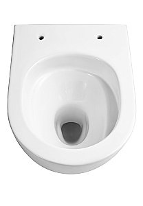 Унитаз подвесной Taliente Amato Tornado 3 AM55003 безободковый, смыв торнадо, с крышкой микролифт, белый купить в интернет-магазине Sanbest