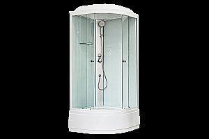 Душевая кабина Royal Bath RB90CK5-WT 90x90 профиль белый/стекло прозрачное купить в интернет-магазине Sanbest