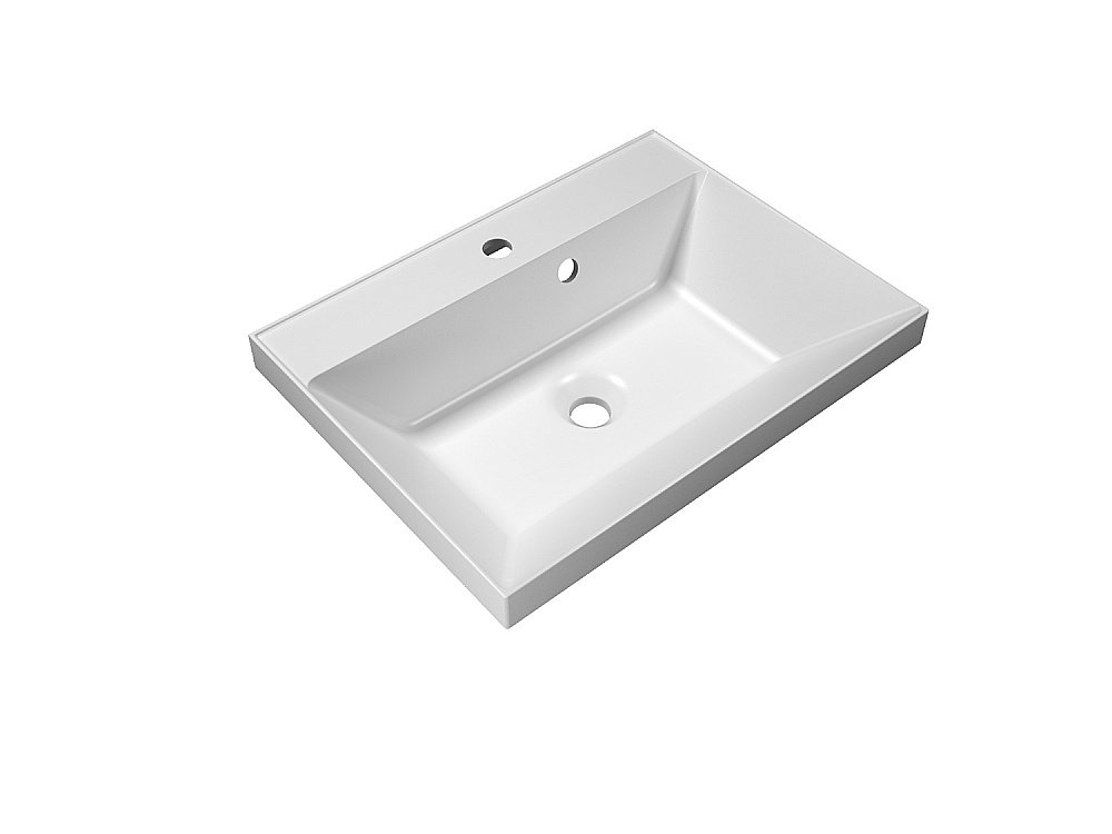 Тумба с раковиной Belbagno MARINO 65 подвесная Rovere Grigio для ванной в интернет-магазине Sanbest