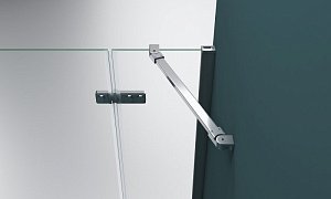 Душевой уголок BelBagno KRAFT AH-22 120x100 прозрачный/хром купить в интернет-магазине Sanbest