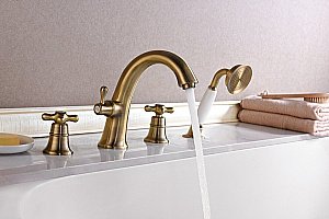 Смеситель для ванны Lemark Vintage LM2841B купить в интернет-магазине сантехники Sanbest