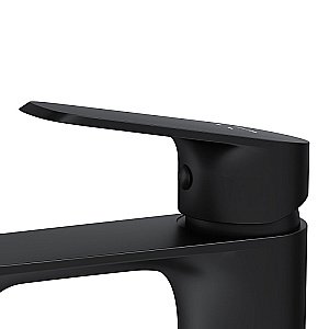 Смеситель для раковины AM.PM Func F8F02122 черный матовый купить в интернет-магазине сантехники Sanbest