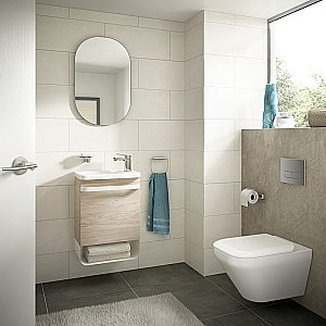 Унитаз подвесной Ideal Standard Tonic K316501 белый, безободковый, с крышкой микролифт купить в интернет-магазине Sanbest