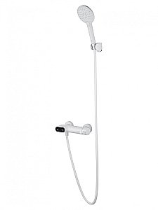 Смеситель для душа с встроенным изливом WONZON & WOGHAND MUSE Corno, Белый матовый (WW-A30902-MW) купить в интернет-магазине сантехники Sanbest