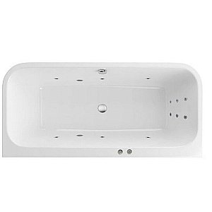 Ванна акриловая EXCELLENT Arana LINE WAEX.ARA18.LINE.CR 180x85 белая с гидромассажем купить в интернет-магазине Sanbest