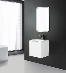 Тумба с раковиной BelBagno ETNA-600-1C Bianco Lucido для ванной в интернет-магазине Sanbest