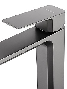 Смеситель для раковины высокий WONZON & WOGHAND DIAMOND WW-88239011-BGM темный графит купить в интернет-магазине сантехники Sanbest