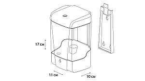 Диспенсер для жидкого мыла сенсорный FIXSEN HOTEL FX-31012G купить в интернет-магазине сантехники Sanbest