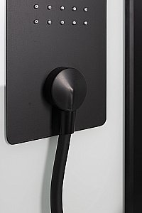 Душевая кабина с сенсором Niagara Premium NG-6901-01GD BLACK 90x90 купить в интернет-магазине Sanbest