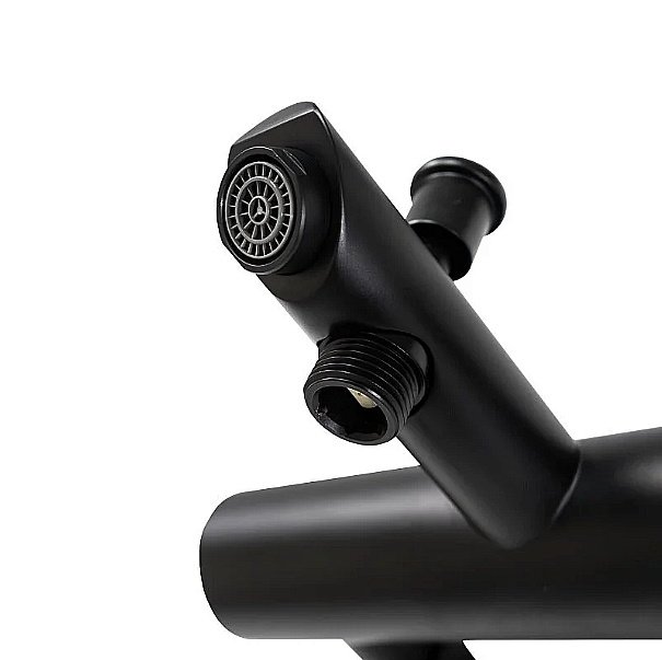 Смеситель для ванны Comforty 00-00013697 черный матовый купить в интернет-магазине сантехники Sanbest