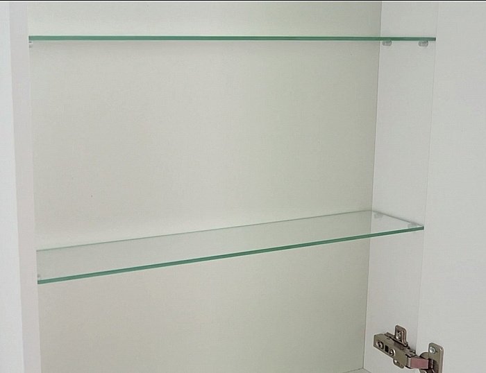 Зеркальный шкаф Orange Куб KU-55ZSW купить в интернет-магазине сантехники Sanbest