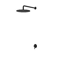 Душевая система WhiteCross Y YSET01BL черная матовая купить в интернет-магазине сантехники Sanbest