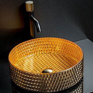 Раковина Boheme Monaco 39 817-G золото купить в интернет-магазине Sanbest