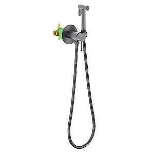 Гигиенический душ Timo Saona 2338/18SM черное золото матовое купить в интернет-магазине сантехники Sanbest