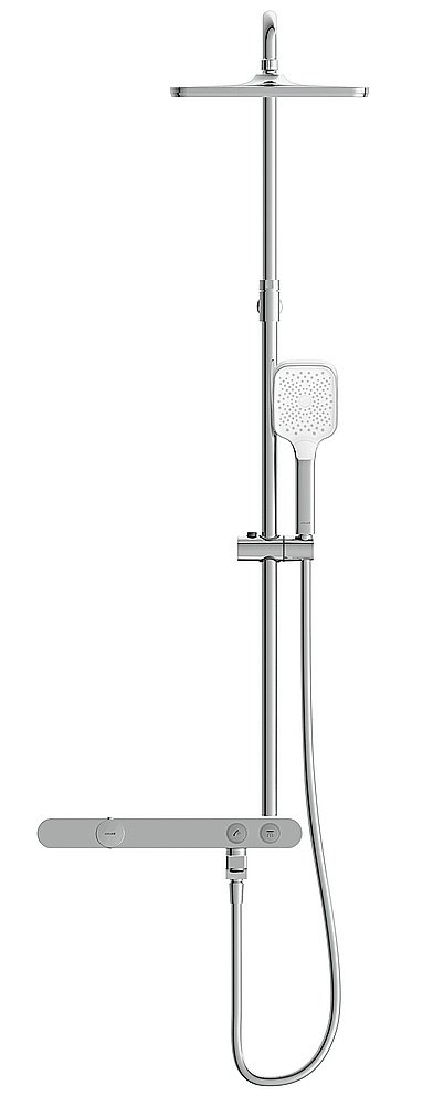 Душевая система Cersanit VIVO 64089 хром купить в интернет-магазине сантехники Sanbest