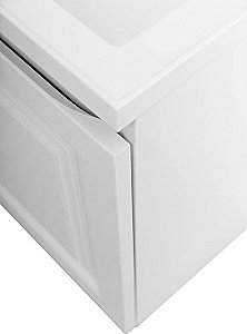 Тумба с раковиной Cezares Giubileo-N 100 GIUBILEO-N-100-1C-SO-BL белая глянцевая для ванной в интернет-магазине Sanbest