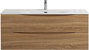 Тумба с раковиной BelBagno MARINO-CER-N-1200-2C-SO-WO-P Rovere Bianco для ванной в интернет-магазине Sanbest