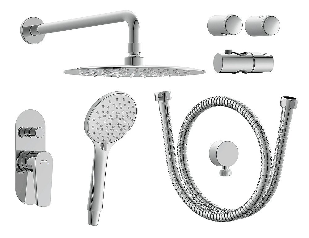 Душевая система Cersanit MODUO 64087 хром купить в интернет-магазине сантехники Sanbest