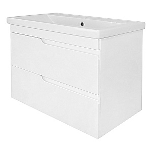 Тумба с раковиной Azario KANTRI 80/2 CS00097255 белая для ванной в интернет-магазине Sanbest