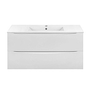 Тумба с раковиной Vincea Mia 1000 G.White для ванной в интернет-магазине Sanbest