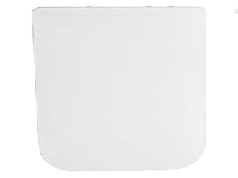 Унитаз напольный CeramaLux 1222A белый, безободковый, с бачком, с крышкой микролифт купить в интернет-магазине Sanbest