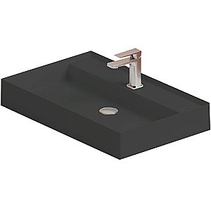 Раковина Artceram Scalino 75 SCL008 17 00 Nero Matt купить в интернет-магазине Sanbest