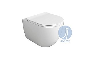 Унитаз подвесной SIMAS Vignoni VI28bi безободковый, белый купить в интернет-магазине Sanbest