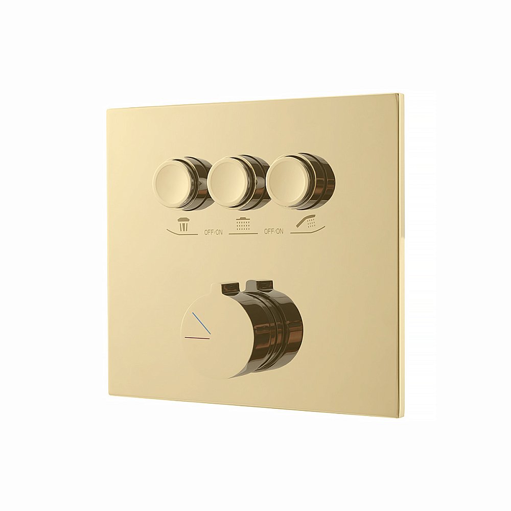 Душевая система Vincea VSFW-4311BG брашированное золото купить в интернет-магазине сантехники Sanbest