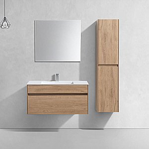 Тумба с раковиной Vincea Chiara 1000 N.Oak для ванной в интернет-магазине Sanbest