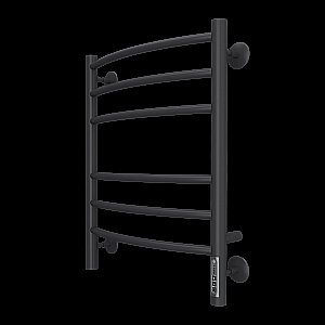 Полотенцесушитель электрический Terminus Классик П6 450х600 черный матовый купить в интернет-магазине сантехники Sanbest