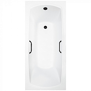 Ванна Delice Veneto DLR330061RB-G 170х75 белая/ручки черные купить в интернет-магазине Sanbest