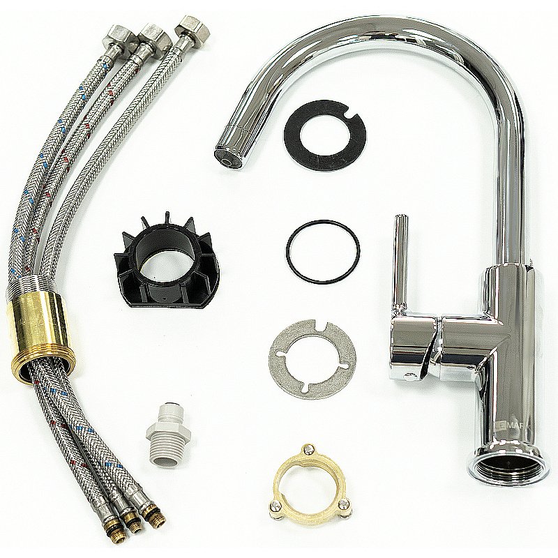 Смеситель для кухни Lemark Comfort LM3073C085 хром купить в интернет-магазине сантехники Sanbest