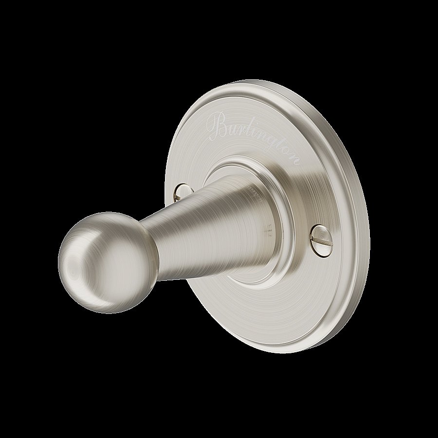 Крючок Burlington A14 BNKL шлифованный никель купить в интернет-магазине сантехники Sanbest