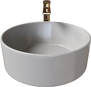 Раковина накладная Grossman Color 41 GR-3013GLM серая матовая купить в интернет-магазине Sanbest