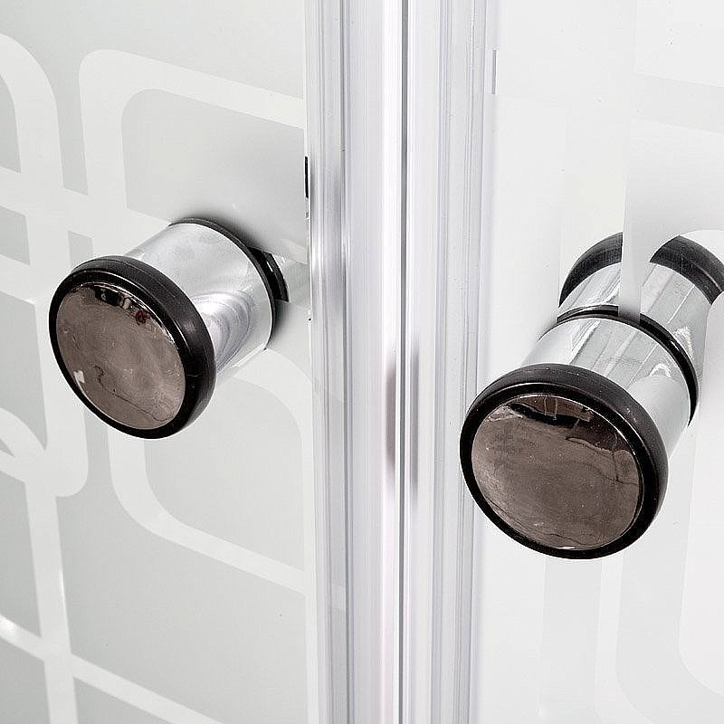 Душевая кабина DTO Серия ЕМ ЕМ2710 N LED 100x100 купить в интернет-магазине Sanbest