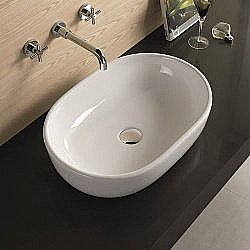 Раковина накладная Art&Max 48 AM-5006-X белая купить в интернет-магазине Sanbest