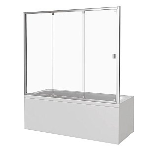 Шторка для ванны Good Door SCREEN WTW-150-C-CH купить в интернет-магазине Sanbest