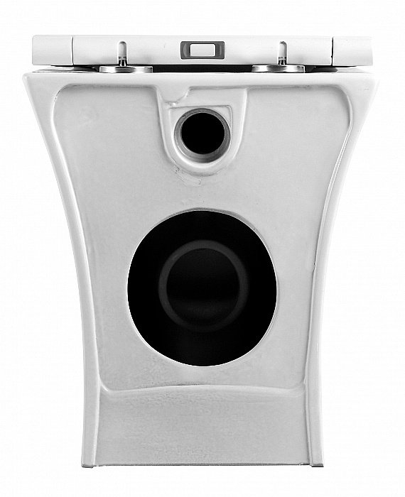 Унитаз Agger AT01200 безободковый, с крышкой микролифт купить в интернет-магазине Sanbest