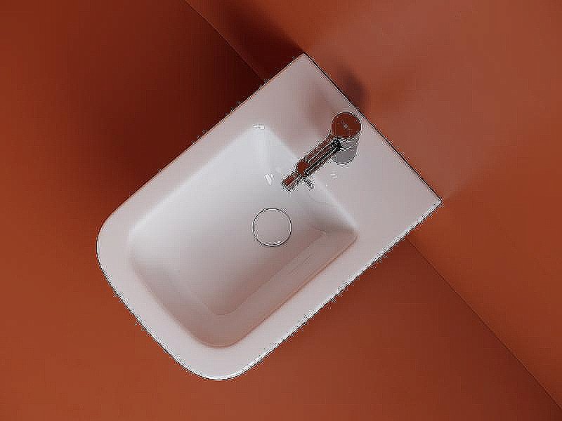 Биде подвесное Ceramica Nova Union CN4010 белое купить в интернет-магазине Sanbest