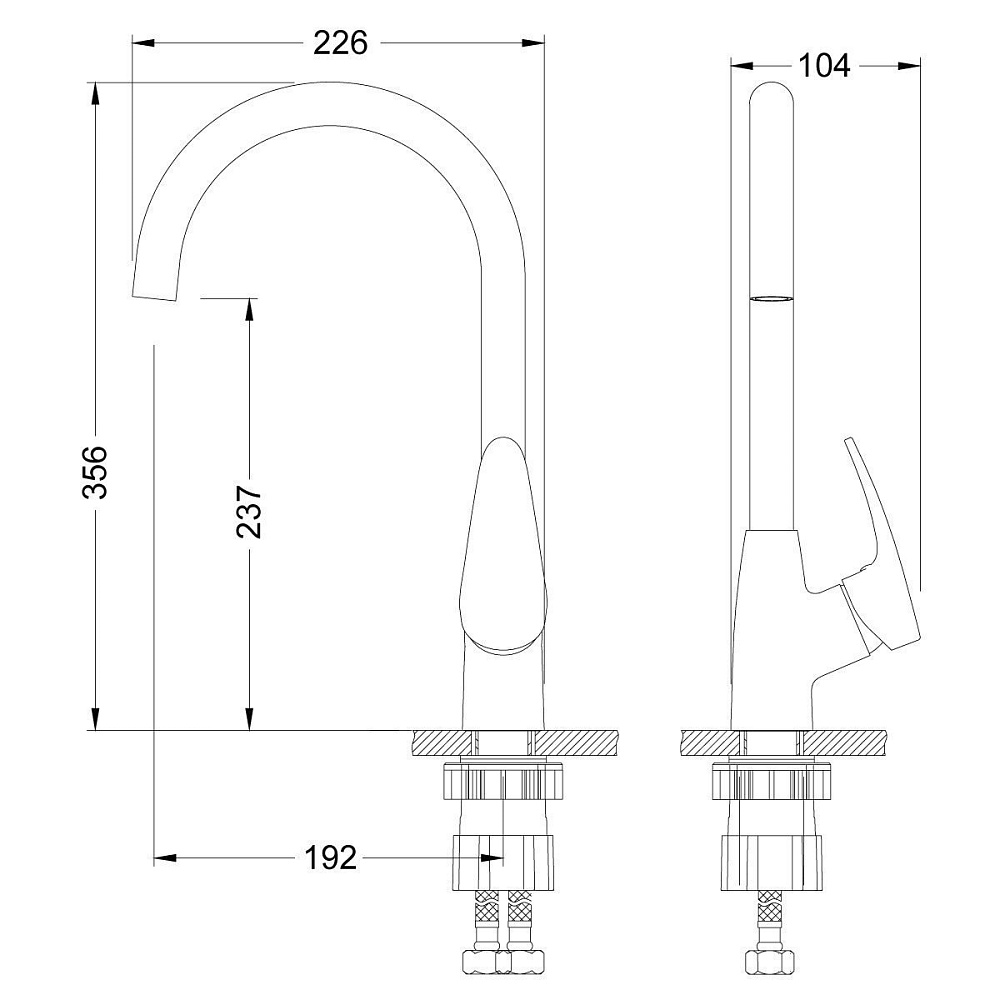 Смеситель для кухни Lemark Linara LM0405C купить в интернет-магазине сантехники Sanbest