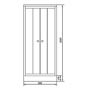 Душевая кабина Aquanet GT- 230 90х90 купить в интернет-магазине Sanbest