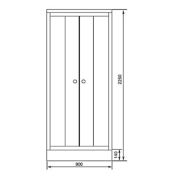 Душевая кабина Aquanet GT- 230 90х90 купить в интернет-магазине Sanbest