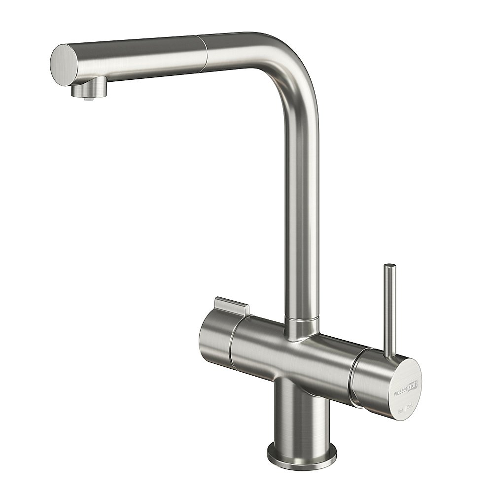 Смеситель для кухни WasserKraft A8927 никель купить в интернет-магазине сантехники Sanbest