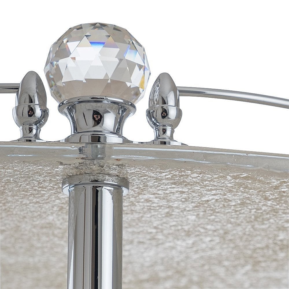 Столик Migliore Cristalia ML.CRS-60.249.CR хром/Swarovski купить в интернет-магазине сантехники Sanbest