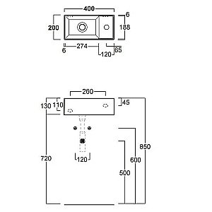 Раковина Simas Agile AG20 bi купить в интернет-магазине Sanbest