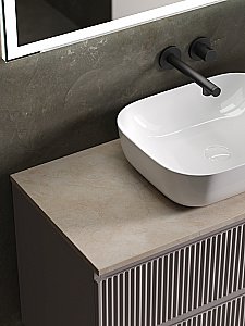 Тумба с раковиной Sancos SNOB R 100 со столешницей, Doha Soft для ванной в интернет-магазине Sanbest