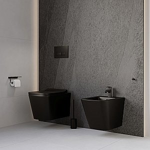 Биде Iddis Bild BILRB02i82 черное матовое купить в интернет-магазине Sanbest