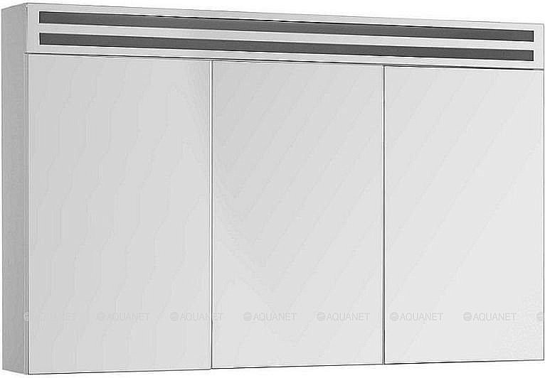 Зеркальный шкаф De Aqua Эколь 184804 90 белый купить в интернет-магазине сантехники Sanbest